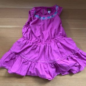 Pink tiered tea collection dress, 18-24m